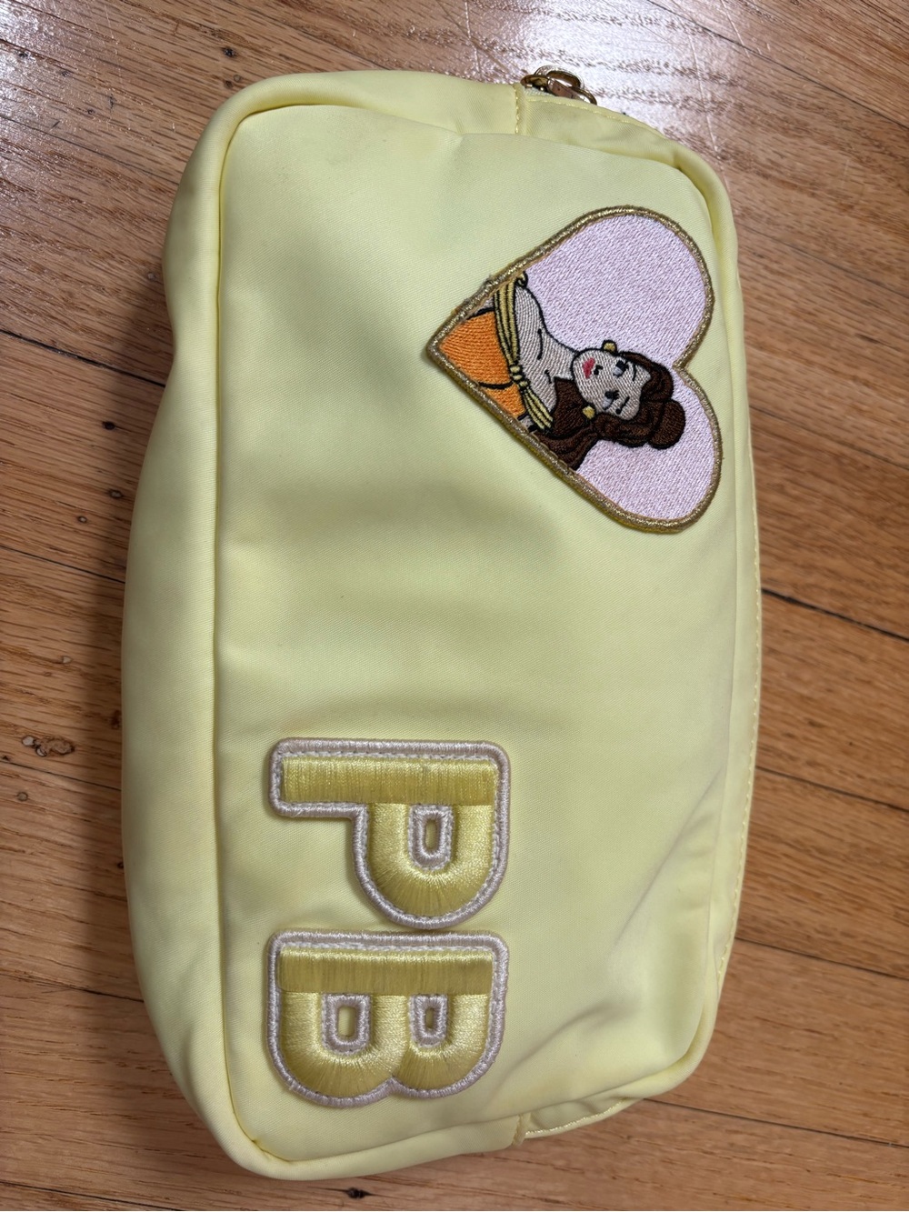 Stoney Clover Lane Small Pouch Banana Disney Princess Belle